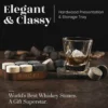 Whiskey Stones & Kentucky Bourbon Barrel Aged Coffee Tasting Gift Set - Image 5