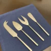 Silver Cheese knives set of 4 Stainless Steel Silver - Image 4