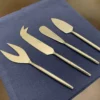 Silver Cheese knives set of 4 Stainless Steel Silver - Image 3
