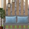Textured Quilted Pattern Decorative Pillow, 14''X20'' - Image 3