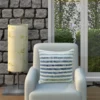 Linden Street 100% Cotton Ombre Textured Stripe Pillow - Image 5