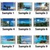 Decorative Paradise Vista Wall Sticker, Removable Wall Art Decal - Image 3
