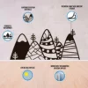 WhimsiCloud Children's Wall Stickers, Removable Kid's Room Wall Decals - Image 5