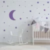 Celestial Dreams Wall Sticker Collection, Space Themed Decals, Star Decor Set - Image 4