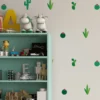 Cactus Oasis Vinyl Wall Decals - Transform Your Space with Nature - Image 9