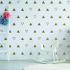 Geometric Triangle Wall Decal Set - 40 Piece Vinyl Wall Art Stickers - Image 2