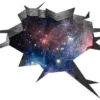 3D Galactic Illusion Space Themed Wall Decal Sticker Art - Image 2