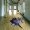 3D Galactic Illusion Space Themed Wall Decal Sticker Art - Image 8