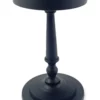 Vibhsa Pillar Candle Holder - Matte Black (7"H) - Image 2