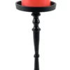 Vibhsa Pillar Candle Holder - Matte Black - Image 2
