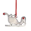 Sleigh Christmas Tree Ornament Decorations Set of 8 - Image 2