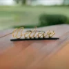 Believe Decorative Home Accent (12.5", Rustic Golden) - Image 4