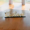 Believe Decorative Home Accent (12.5", Rustic Golden) - Image 3