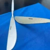 White & Silver Flatware Stainless Steel Set of 20 - Image 10