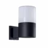 Modern VOW1754BL 5-Watt Integrated LED Outdoor Wall Sconce in Matte Black - Image 2