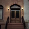 Modern VOW1754BL 5-Watt Integrated LED Outdoor Wall Sconce in Matte Black - Image 4