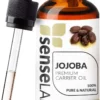 100% Pure Natural Jojoba Oil - Cold Pressed, Versatile and Multi-Purpose Care for Hair, Skin, and Nails (120ml) - Image 3