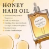 Honey Hair Oil For Straightening Hair - Hair Repair Moisturizing Hair Serum - Image 2
