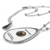 Meaningful "Memento Mori" Necklace - "Live with Intention, Gratitude, and Purpose" - Image 4