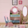 Kids Dressing Table - Modern Dressing Table with Chair - Image 3