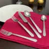 Flatware set of 20 Pieces in Silver Stainless Steel - Image 2