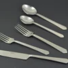 Flatware set of 20 Pieces in Silver Stainless Steel - Image 3