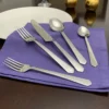 Flatware set of 20 Pieces in Silver Stainless Steel - Image 4